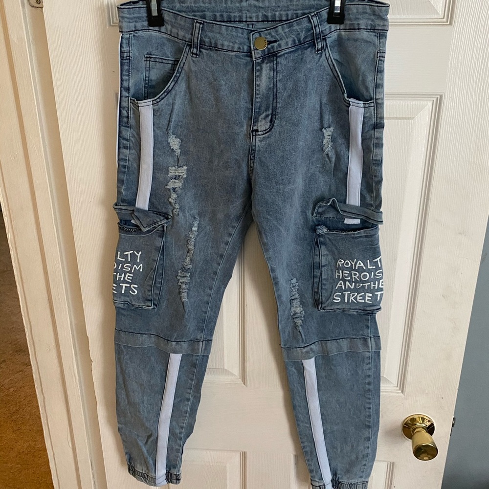 Jean Joggers w/ Graphic
